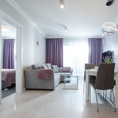 Apartament Lawendowy Gardenia Z Widokiem Na Morze Epapartamenty *