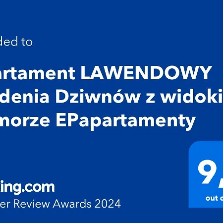Apartament Lawendowy Gardenia Z Widokiem Na Morze Epapartamenty * Dziwnów